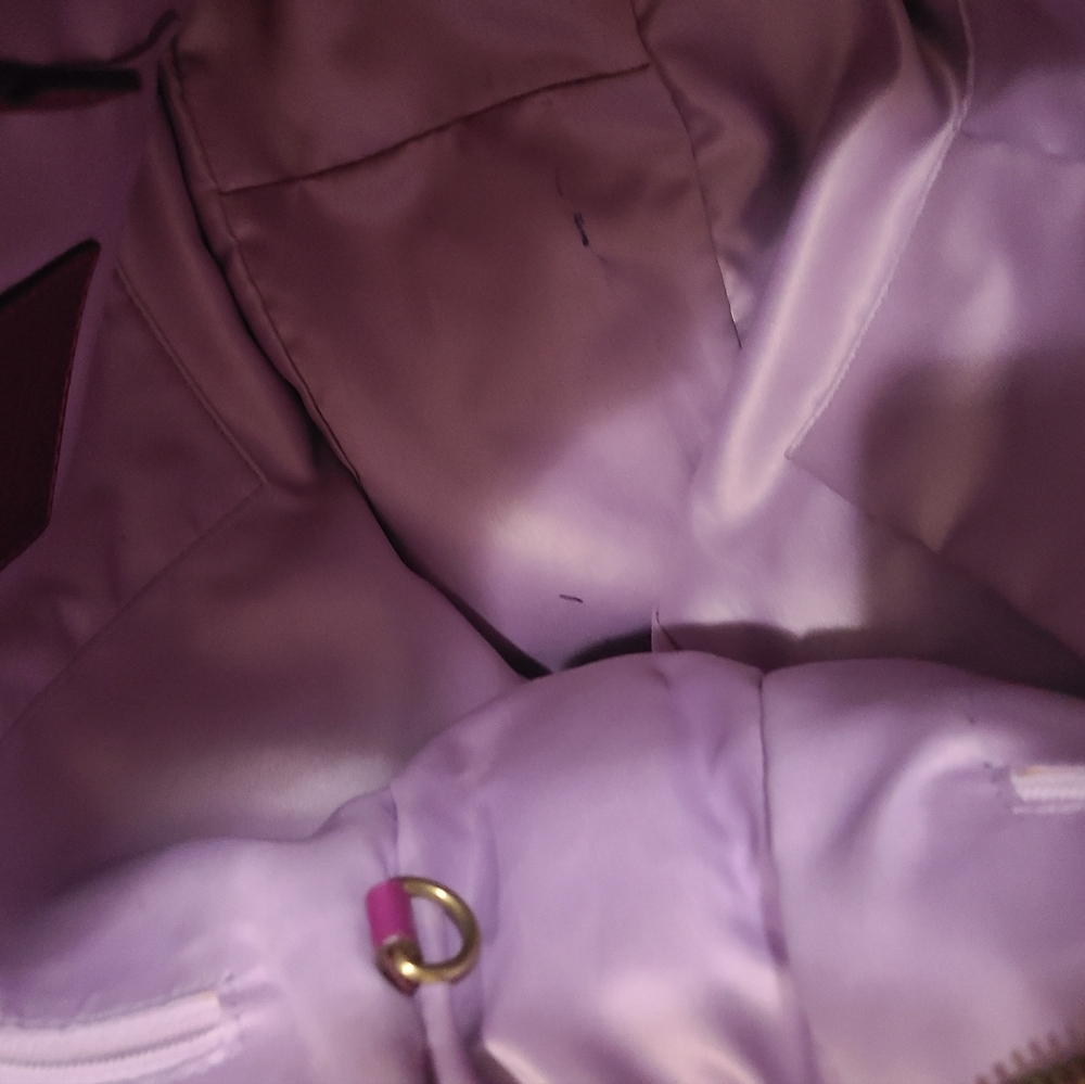 Coach Raspberry Patent Leather Bag - Picture 9 of 11
